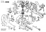 Bosch 0 601 641 703 Gsa 800 Pe Reciprocating Saw 230 V / Eu Spare Parts